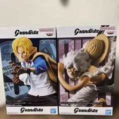 ONE PIECE Grandista サボ ルフィ ギア5 フィギュアセット