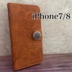 iPhone7/8　iPhoneケース　レザーケース　手帳型ケース　スマホケース