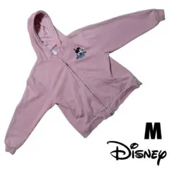 Disney ミッキー刺繍 パーカー Mサイズ