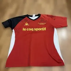 le coq sportif 半袖シャツ レッド ブラックのサムネイル