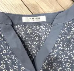 【値下げ可能】GLACIER 花柄 Mサイズ 半袖ワンピース