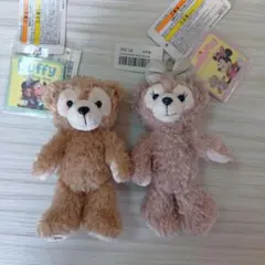 ダッフィーとシェリーメイ ぬいぐるみ2個セット