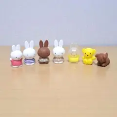 ミッフィー　miffy　ソフビ　指人形　7点セット