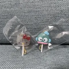 サンリオキャラクターズ カラフルキャンディチャーム　キティ・ハンギョドン
