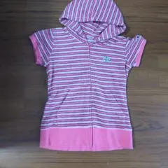 Champion パイル地 ジップアップパーカー S