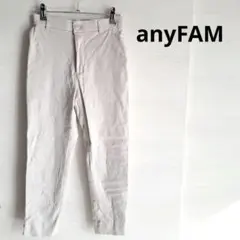 any FAM♡エニィファム　パンツ　スリット　綺麗め　オフィス　大人女子のサムネイル