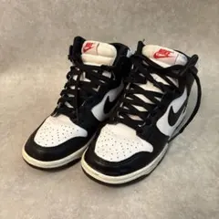 NIKE ダンクハイ Black and White パンダダンクハイ 23.5