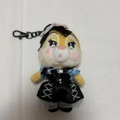 ディズニーストア クラリス ぬいぐるみキーチェーン ゴスロリ ゴシックロリータ