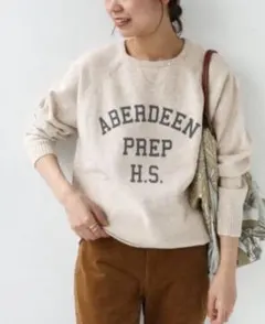 William Lockie スコットランド製　ウール上質ニット セーター