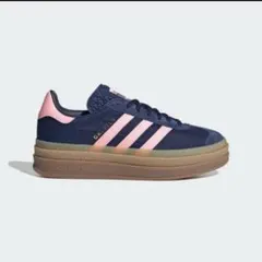 【タイムセール】adidas Gazelle 厚底スニーカー23.5cm