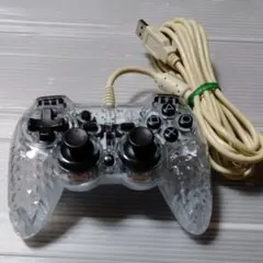 PS3 コントローラー 有線 ホリパッド3 mini HORI クリアカラー