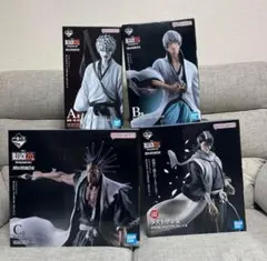 一番くじ　BLEACH A賞　黒崎一護　B賞 市丸ギン　C賞　剣八　ラストワン賞