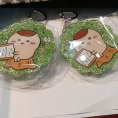 ちいかわ　アクリルラメキーホルダー5　くりまんじゅう