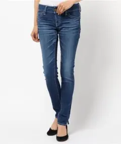 美シルエット✨】MOUSSY POWDER SKINNY W25のサムネイル