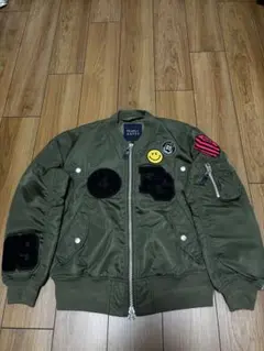 \ 最終価格！/ パーリーゲイツ ブルゾン MA-1 カーキ レディース