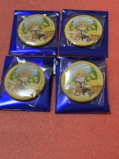 鬼滅の刃 ufotableCafeTOGO2　高知 缶バッジ　我妻善逸