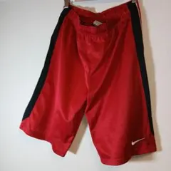 NIKE（ナイキ）バスパン　サイドライン　Lサイズ ワンポイント刺繍ロゴ