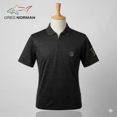 Greg Norman グレッグノーマン ゴルフ ハーフジップ ポロシャツ Lのサムネイル