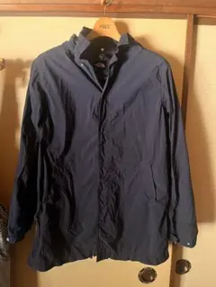 THE NORTH FACE ナイロン ステンカラー コート ネイビーS