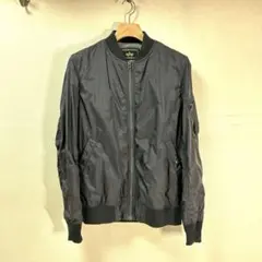 アルファ　フライトジャケット　MA-1 薄手　Lサイズ