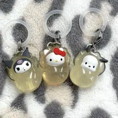 サンリオ なりきりオイスター めじるしアクセサリー 3個セット セブンイレブン