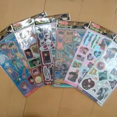 名探偵コナン キラッとシール ホログラムシール 全６種コンプセット