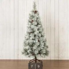 ニトリ ヌードツリー ベルフォレスノー 120cm クリスマスツリー