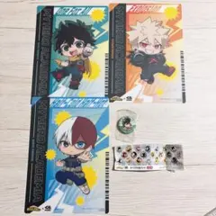 僕のヒーローアカデミア くら寿司コラボ マルチシート 缶バッチセット