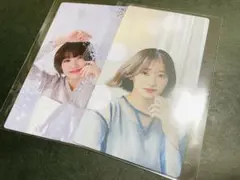 小島凪紗 クリアカード 櫻坂46 2枚 - メルカリ