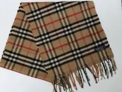 バーバリー マフラー カシミヤ製