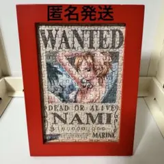 ONEPIECE ワンピース 麦わら海賊団 ナミ 指名手配書 ミニパズルおもちゃ