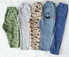 5点セット 100cm　プティマイン　ユニクロ　レギンス　パンツ