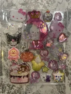 ウォーターシールボンボンドロップシールおすそ分けセットあわわちゃんシュガーバニー