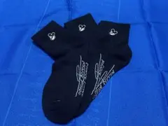 Disney Mickey Mouse Socks 靴下 ネイビー 3足のサムネイル