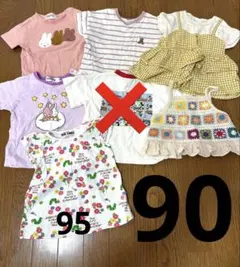 女の子 ミッフィー等 トップス6点セット