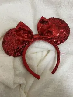 ミニーちゃん♡ディズニースパンコールカチューシャ