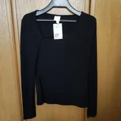 H&M ブラック 長袖 Tシャツ XS