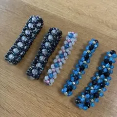 ビーズアクセサリー5本セット