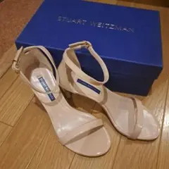 STUART WEITZMAN ベージュ ハイヒールサンダル 美品のサムネイル