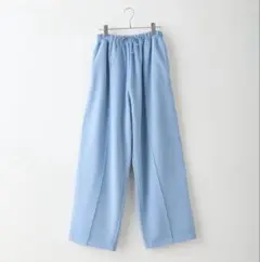 PIGMENT DYE WIDE TRACK PANTS