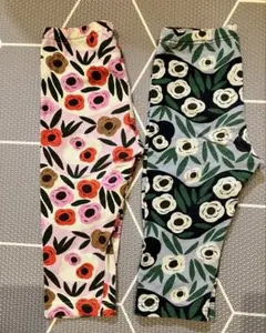 120サイズ　マリメッコ　ユニクロ　レギンス