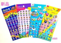 たまごっちプチプチシール2 みみっち まめっち くちぱっち ふらわっち セリア