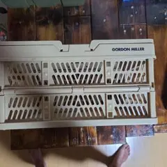 GORDON MILLER 折りたたみコンテナ×2