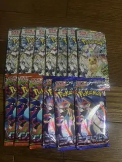 ポケモンカードバラパック未サーチ　13パック