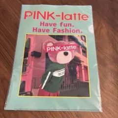 PINK-latte A4クリアファイル（クマ）のサムネイル