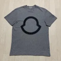 美品☆ モンクレールスタッズTシャツグレーXS 国内正規品3S748