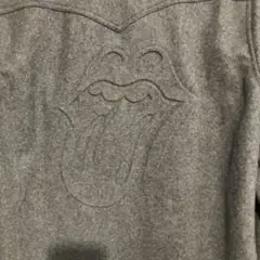 JACKROSE ローリングストーンズ　ウールシャツ　グレー　コラボ