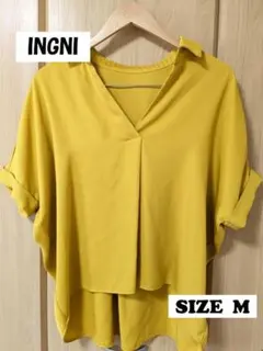 イング　M おしゃれ　プルオーバー　きれいめ カットソー　ｙ230740