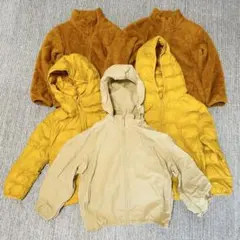 ユニクロ アウター5点セット フリース ダウンジャケット ウィンドブレーカー