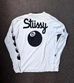 stussy 　long sleeve T-shirt 8 Ball　00s